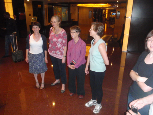 The Cycling Group meets for the first time.